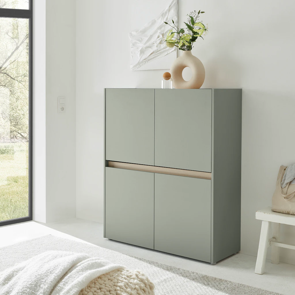 INOSIGN Highboard "City/Giron, moderner Schrank, Kommode, Stauraumschrank, günstig online kaufen