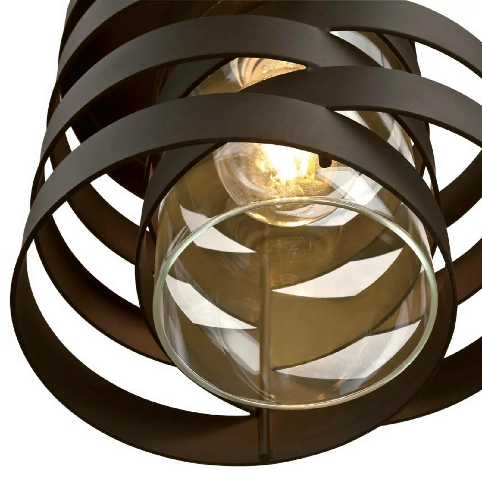 Westinghouse Charlize Hängelampe mit Metallringen günstig online kaufen