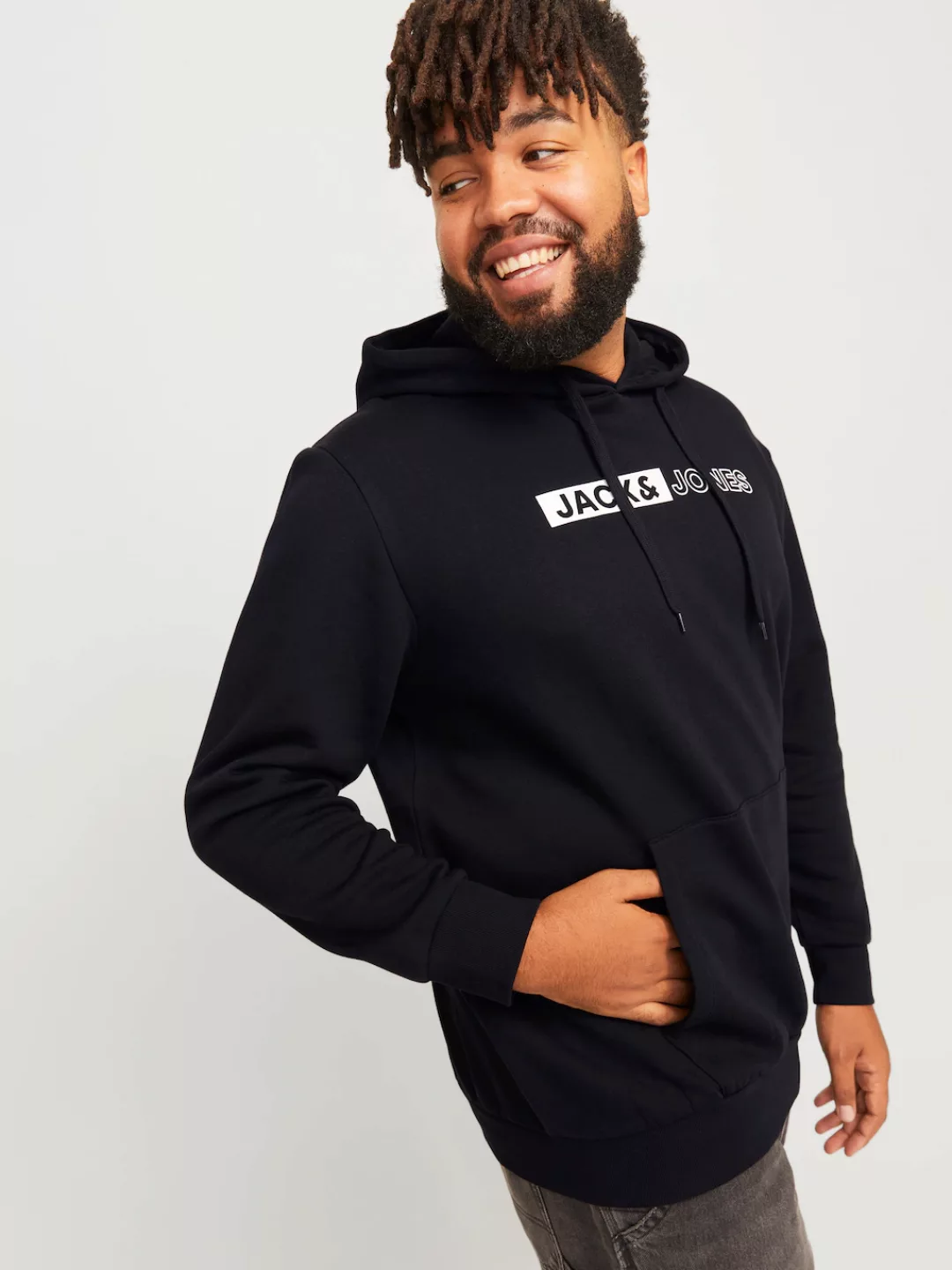 Jack & Jones PlusSize Hoodie JJECORP LOGO SWEAT HOOD PLAY NOOS PLS günstig online kaufen