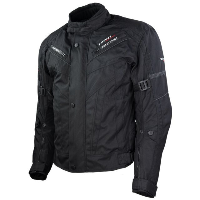 roleff Motorradjacke RO545 - Schwarz, wasserdicht, atmungsaktiv & mit Prote günstig online kaufen