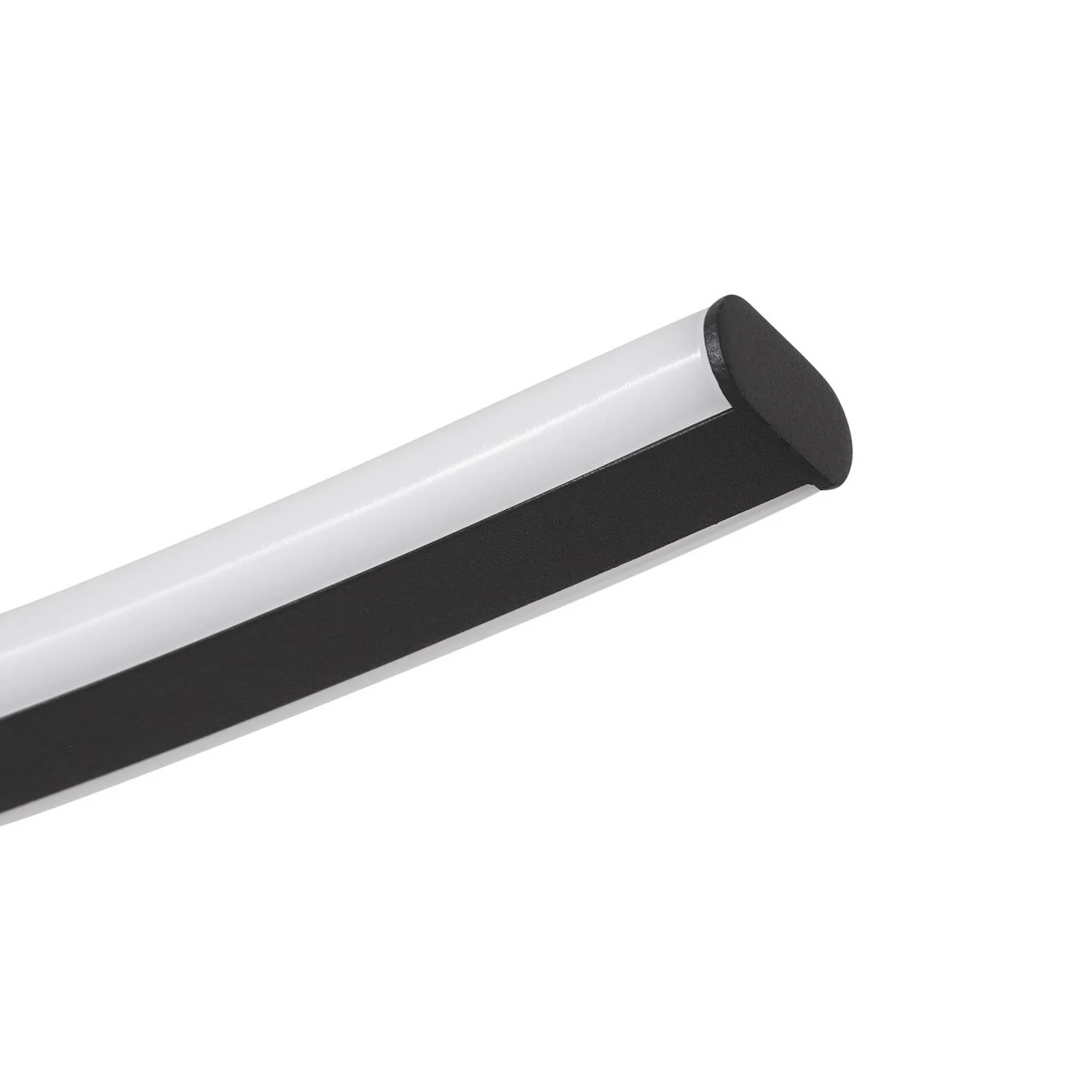 Lindby LED-Deckenleuchte Ravion, 90 cm, schwarz, 3.000 K günstig online kaufen