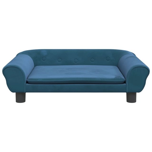 vidaXL Kindersofa Kindersofa Blau 70x45x26 cm Samt Kindercouch Kindermöbel günstig online kaufen