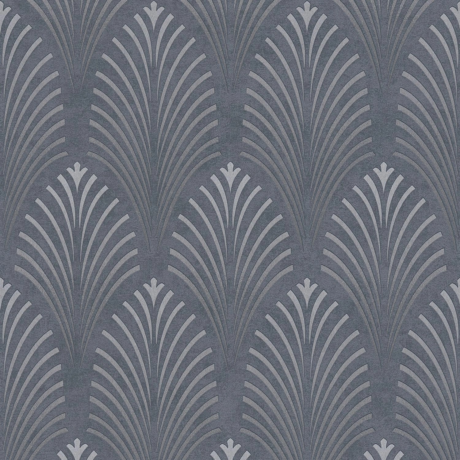 PROFHOME 374822-GU Exklusive Luxus Tapete Abstrakt Schwarz Silber Grau 0,53 günstig online kaufen