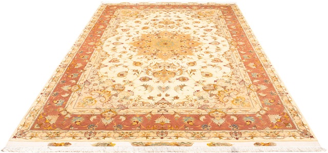 morgenland Orientteppich »Perser - Täbriz - Royal - 294 x 203 cm - beige«, günstig online kaufen