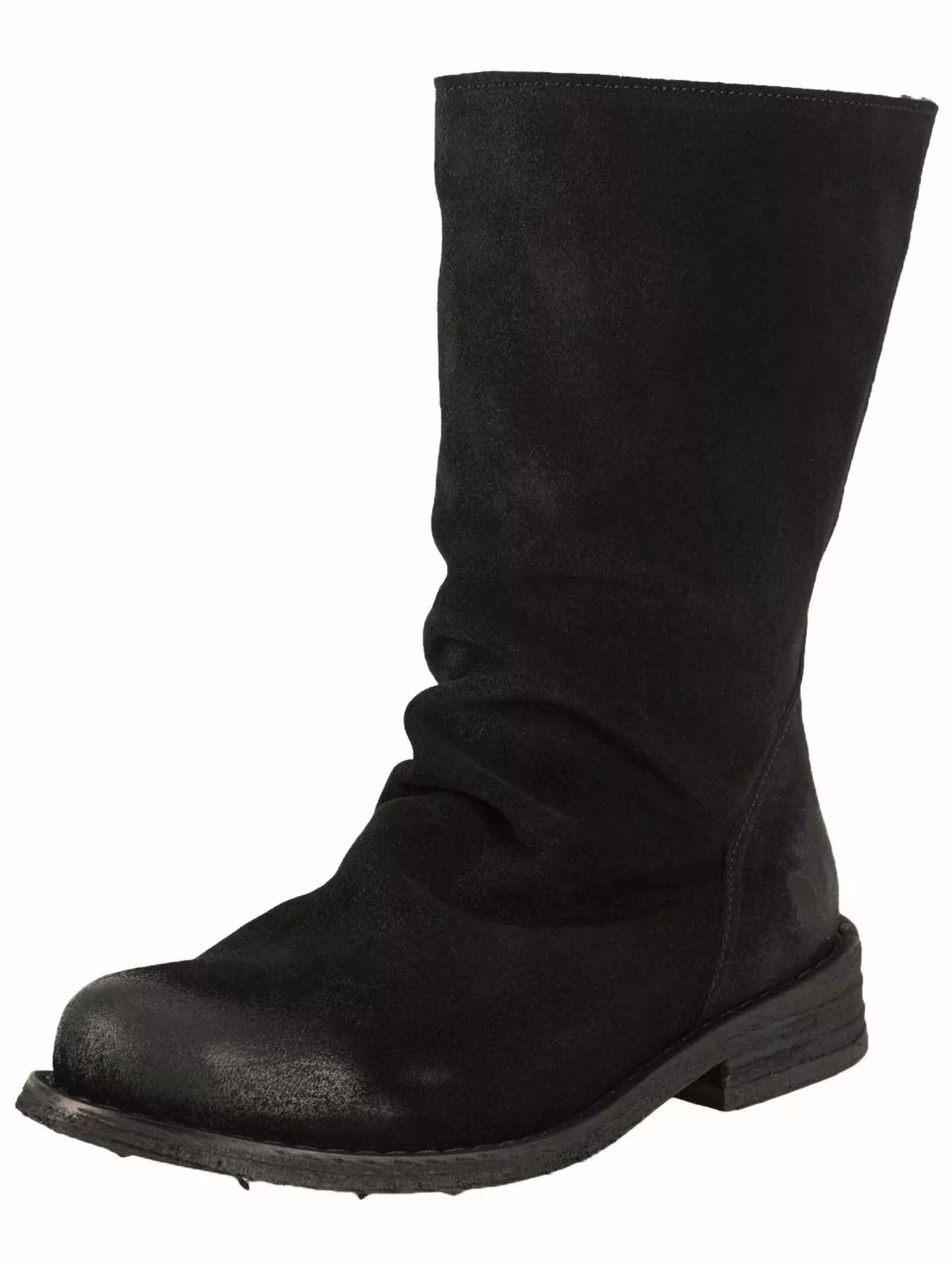 Felmini Wide Fit Stiefel Veloursleder Stiefel günstig online kaufen