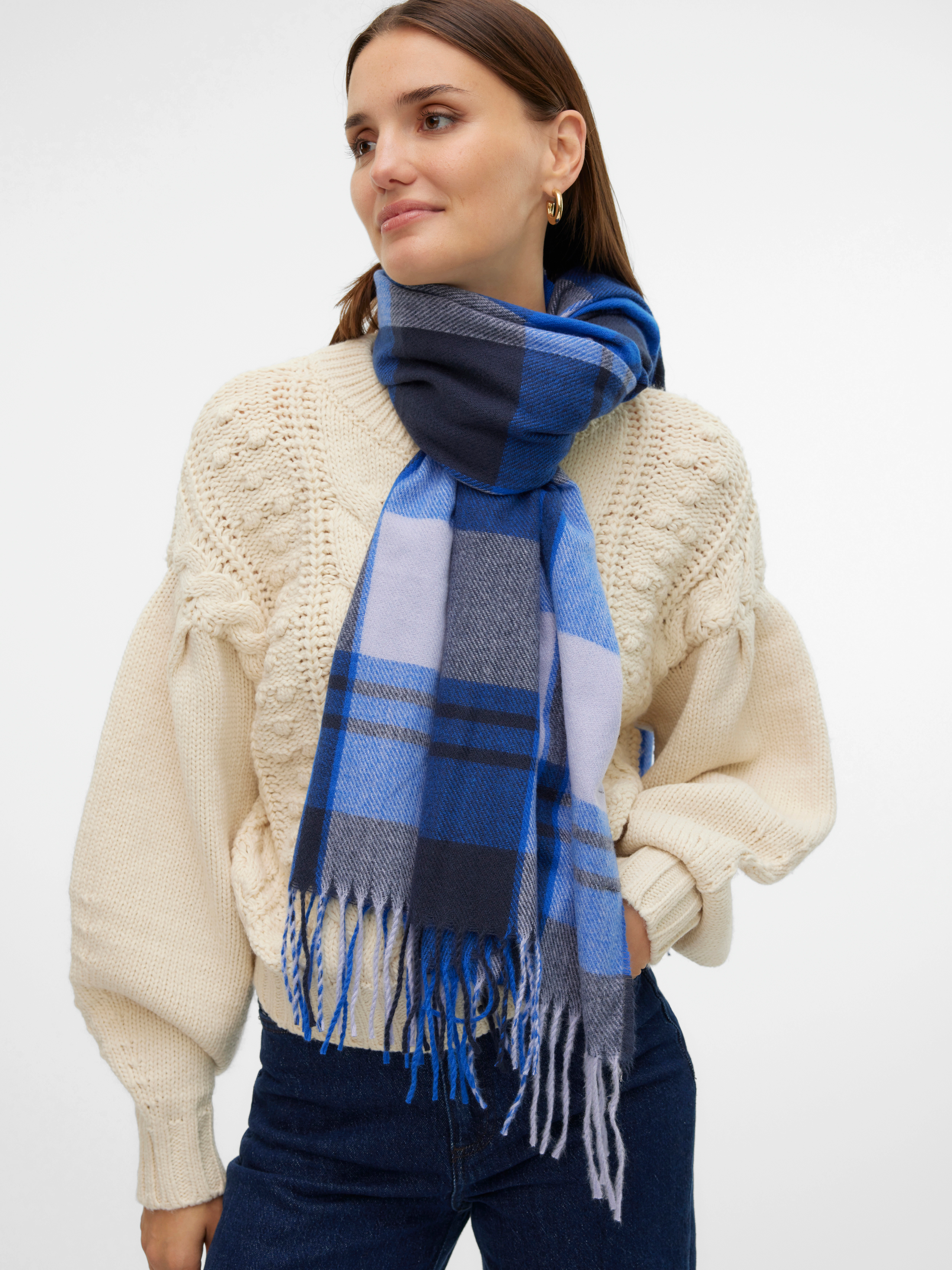 Vero Moda Schal "VMJUNA CHECK SCARF GA" günstig online kaufen