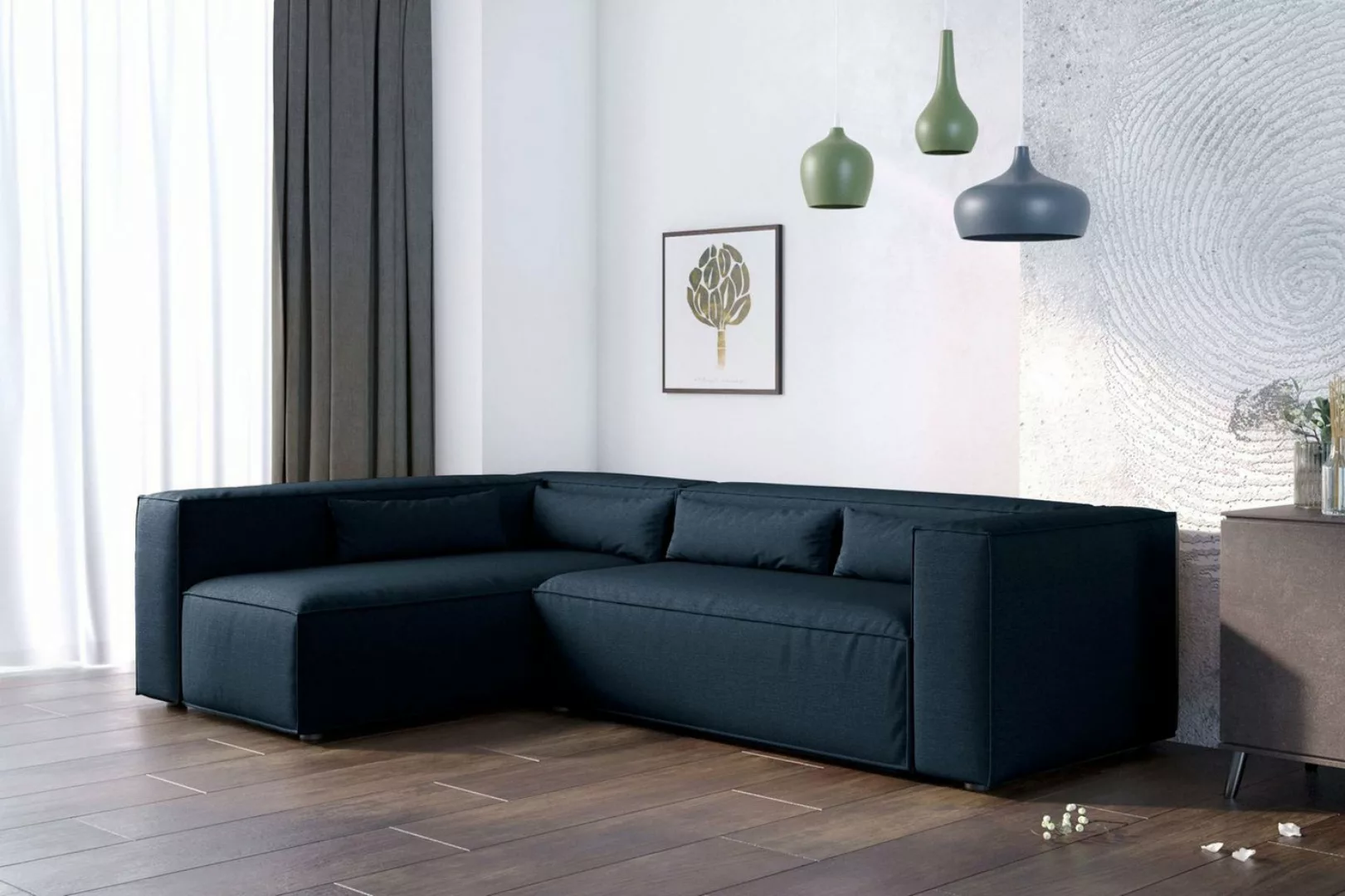 99rooms Ecksofa Floren, L-Form, Eckcouch, Design günstig online kaufen