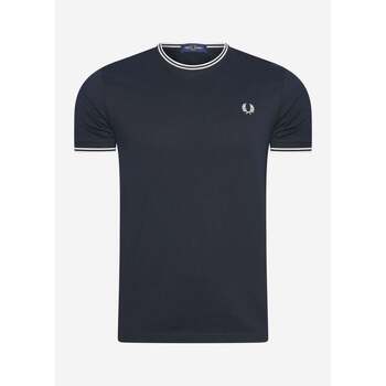 Fred Perry  T-Shirts & Poloshirts Twin tipped t-shirt - navy günstig online kaufen