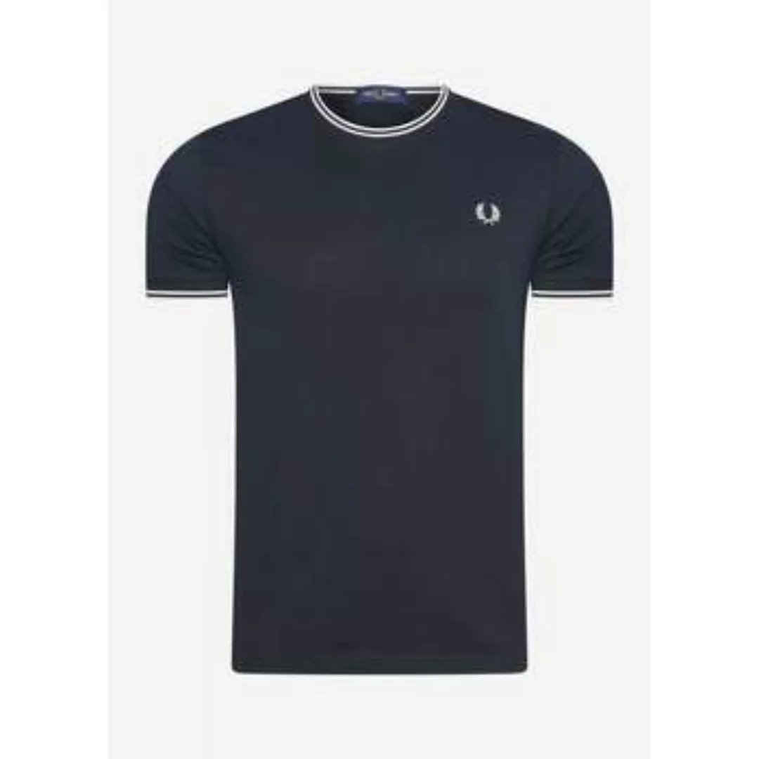 Fred Perry  T-Shirts & Poloshirts Twin tipped t-shirt - navy günstig online kaufen