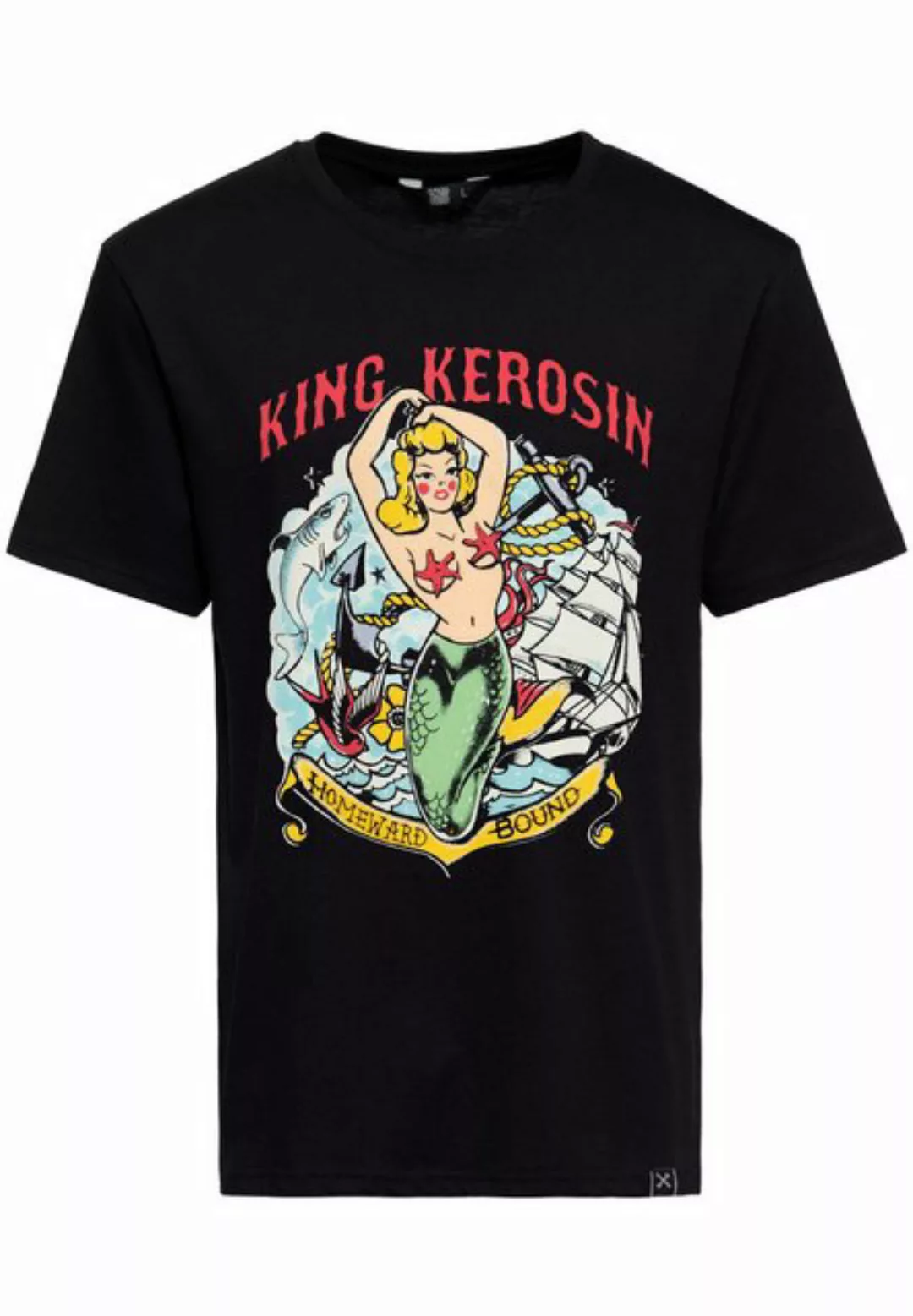 KingKerosin Print-Shirt Homeward Bound (1-tlg) mit Vintage-Motiv Print günstig online kaufen