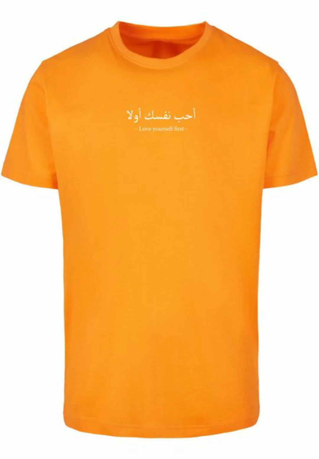 Merchcode T-Shirt "Merchcode Herren Love Yourself First T-Shirt Round Neck" günstig online kaufen