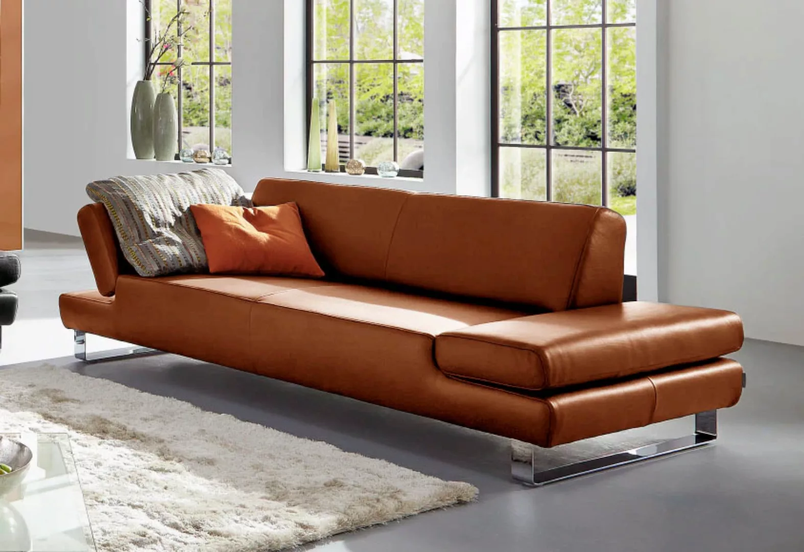W.SCHILLIG 3-Sitzer "taboo Designsofa mit hohem Sitzkomfort", mit Übertiefe günstig online kaufen