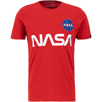 Alpha Industries  T-Shirts & Poloshirts NASA Reflective T-Shirt - speed red günstig online kaufen