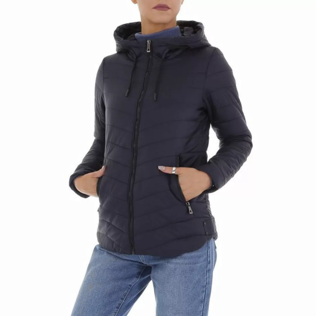 Ital-Design Steppjacke Damen Freizeit (87256538) Kapuze Leicht gefüttert Üb günstig online kaufen