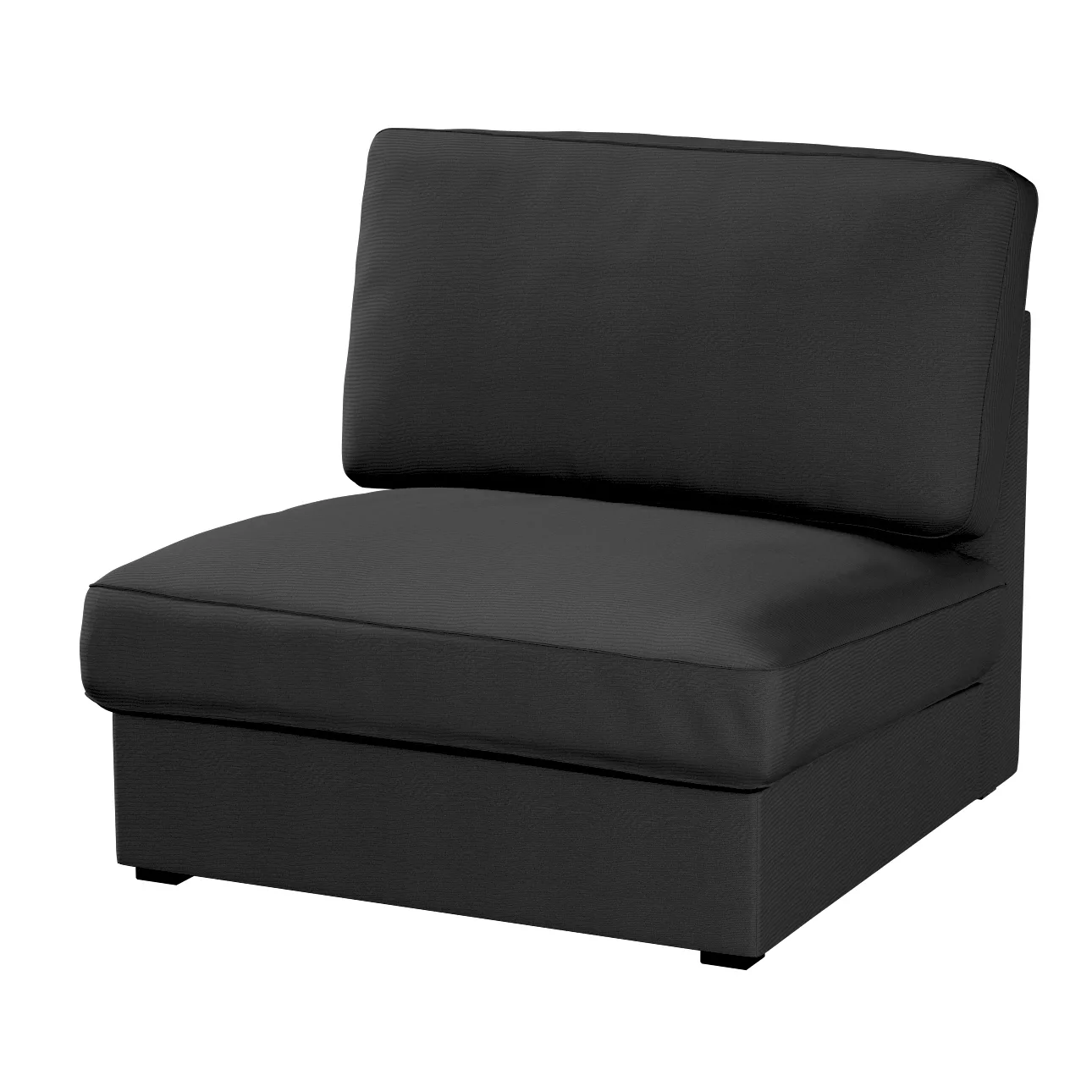 Bezug für Kivik Sessel nicht ausklappbar, schwarz, Bezug für Sessel Kivik, günstig online kaufen