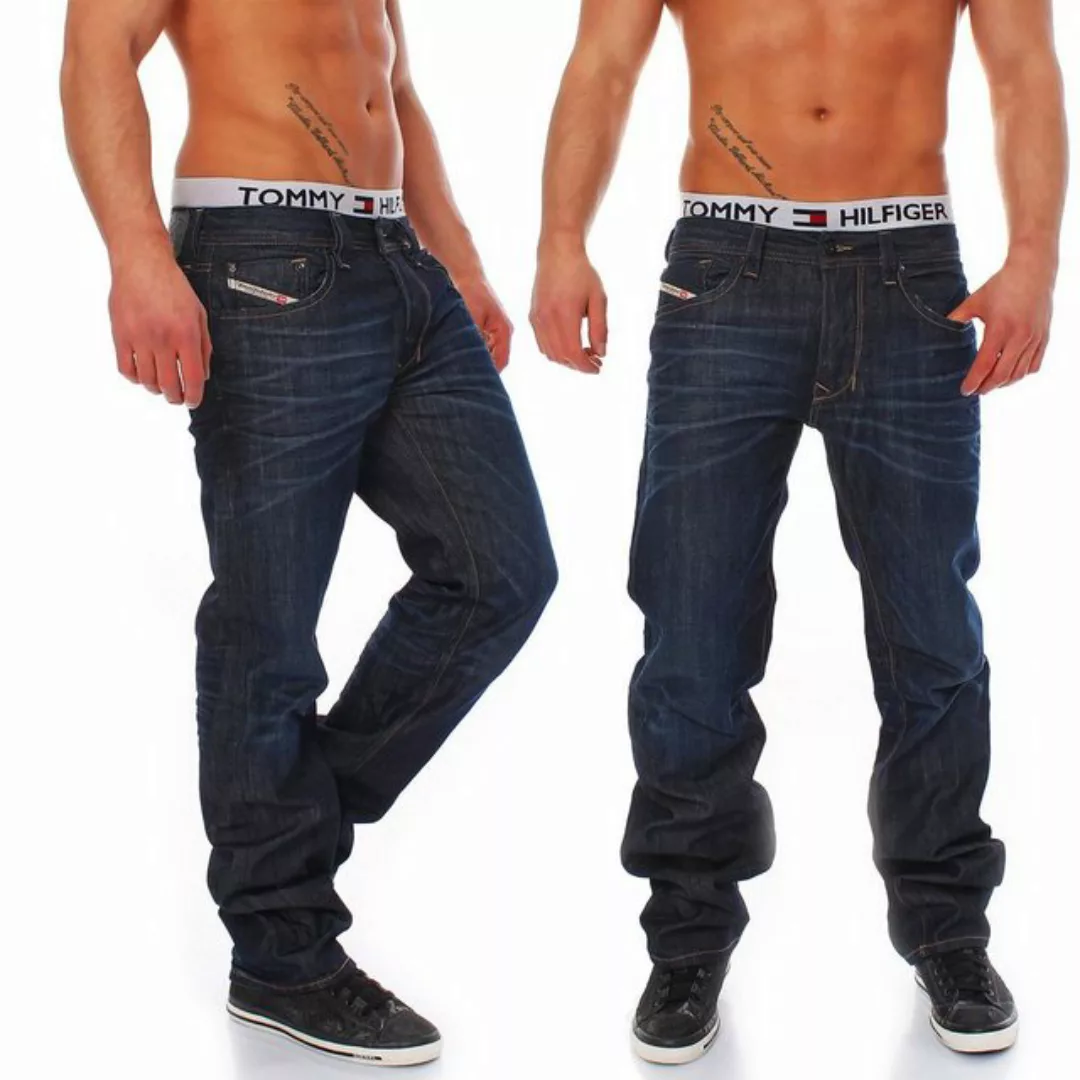 Diesel Gerade Jeans Diesel Herren Jeans Larkee Regular Straight 5-Pocket-St günstig online kaufen