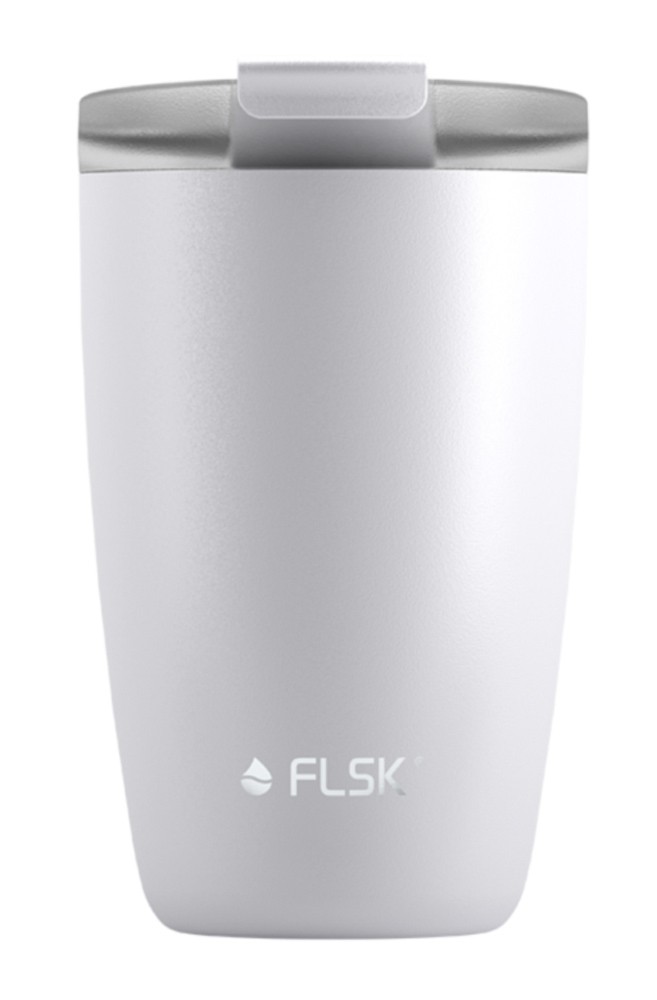 FLSK CUP Kaffeebecher White Weiß Coffee to go-Becher 350 ml günstig online kaufen