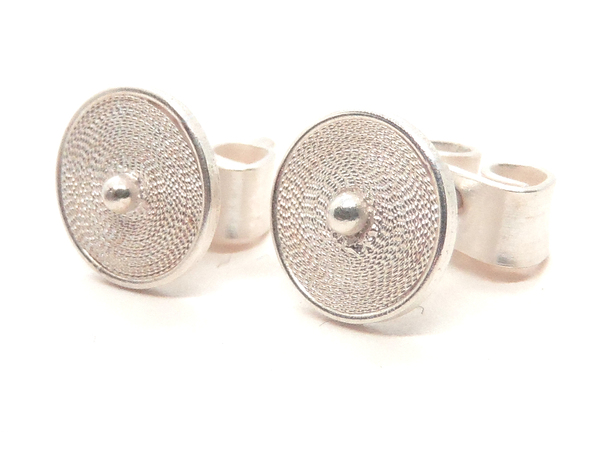 Ohrstecker Spirale Mini Silber günstig online kaufen