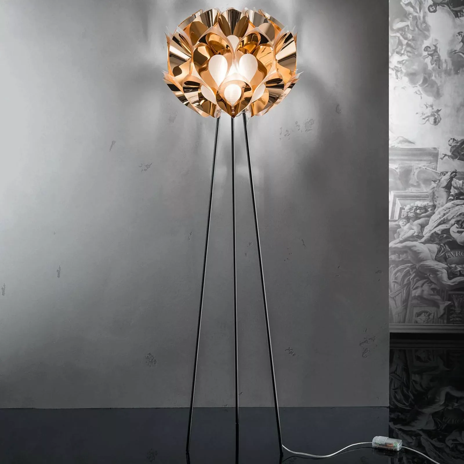 Slamp Flora - Designer-Stehlampe, kupfer günstig online kaufen