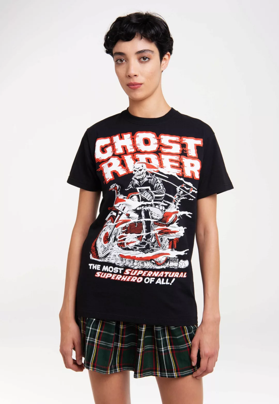 LOGOSHIRT T-Shirt "Marvel Comics - Ghost Rider", mit lizenziertem Print günstig online kaufen