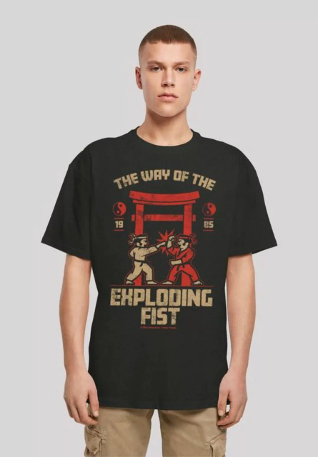 F4NT4STIC T-Shirt "The Way Of The Exploding Fist Retro Gaming", Print günstig online kaufen