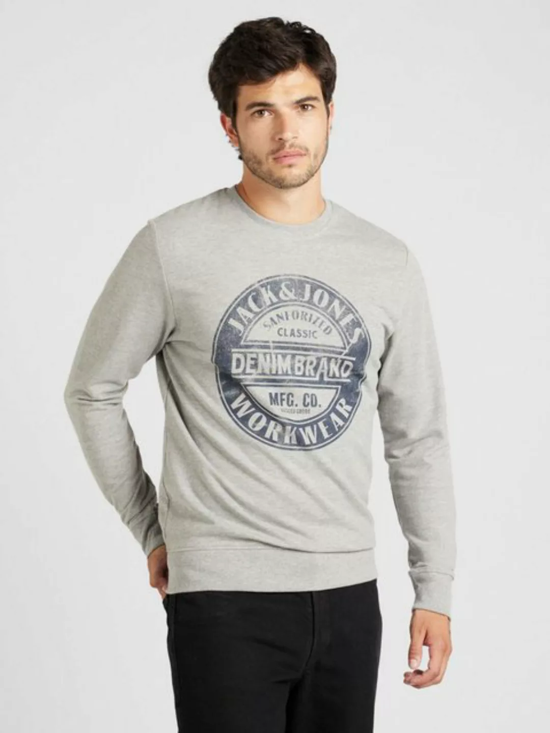 Jack & Jones Sweatshirt JJJEANS SWEAT O-NECK günstig online kaufen