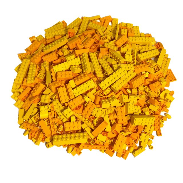 LEGO® Spielbausteine LEGO® Steine Sondersteine Gelb Gemischt NEU! Menge 50x günstig online kaufen