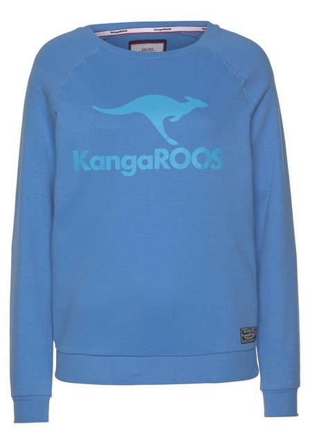 KangaROOS Sweatshirt mit Logo Frontprint günstig online kaufen