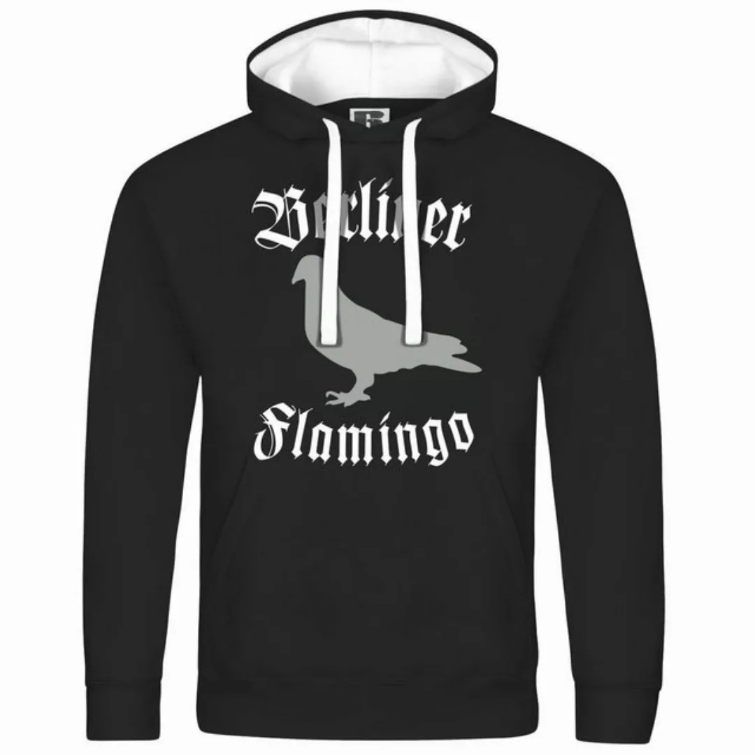 deinshirt Kapuzenpullover Herren Kapuzenpullover Berliner Flamingo Mit Prin günstig online kaufen