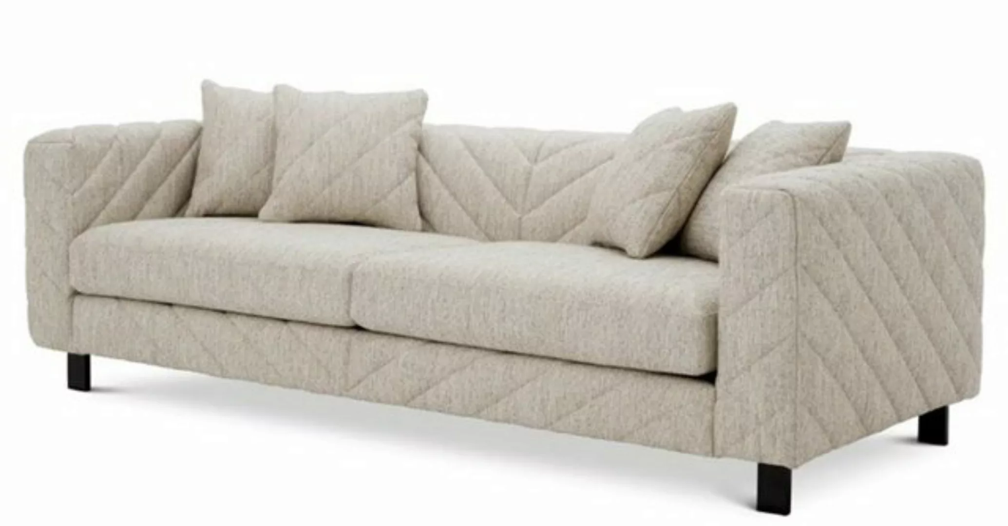 Casa Padrino Sofa Casa Padrino Luxus Sofa Hellgrau 230 cm - Wohnzimmer & Ho günstig online kaufen