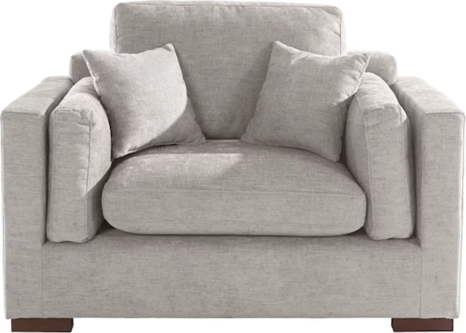 Home affaire Loveseat »Fresh Pond Sessel«, weicher Sitzkomfort, incl. Zierk günstig online kaufen