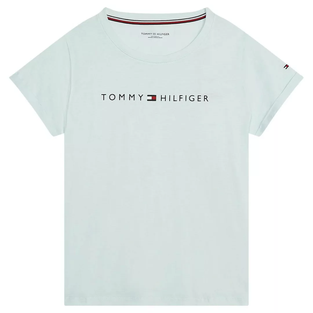 Tommy Hilfiger Underwear Ribbed Neck Logo Funktionsunterhemd S Luminous Blu günstig online kaufen