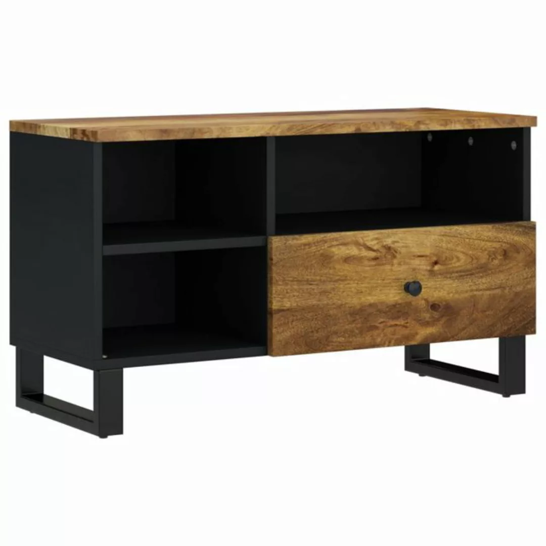 Vidaxl Tv-schrank 80x33x46 Cm Massivholz Mango & Holzwerkstoff günstig online kaufen