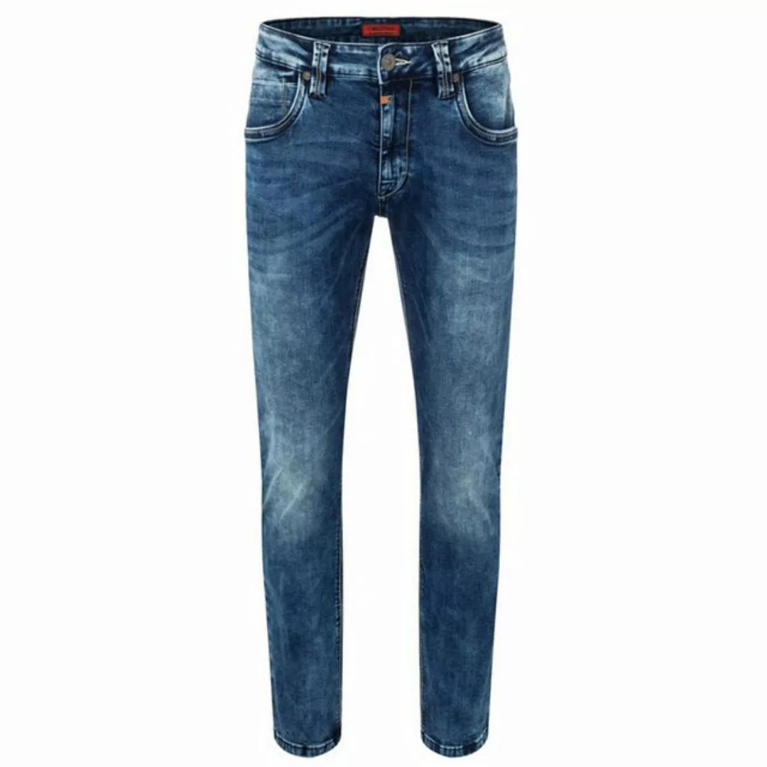 TIMEZONE Herren Jeans SLIM EDUARDOTZ Mid Waist - Slim Fit - Blau günstig online kaufen