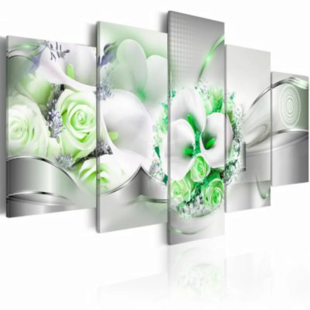 artgeist Wandbild Emerald Bouquet mehrfarbig Gr. 200 x 100 günstig online kaufen