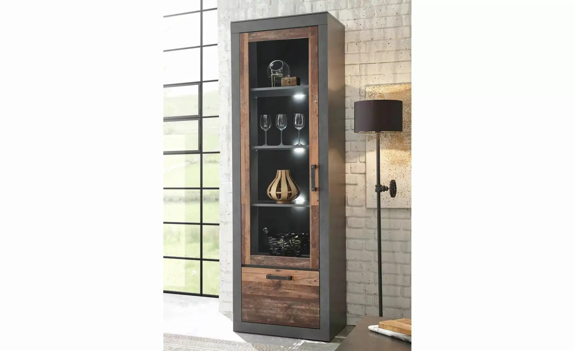 Möbel Stellbrink Vitrine Vitrine Brooklyn günstig online kaufen