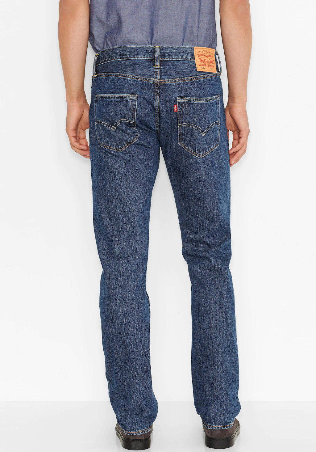 Levi's® Straight-Jeans 501 LEVI'S ORIGINAL mit Markenlabel günstig online kaufen