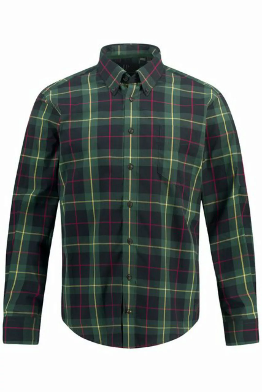 JP1880 Businesshemd Karohemd Langarm Buttondown-Kragen Modern Fit günstig online kaufen