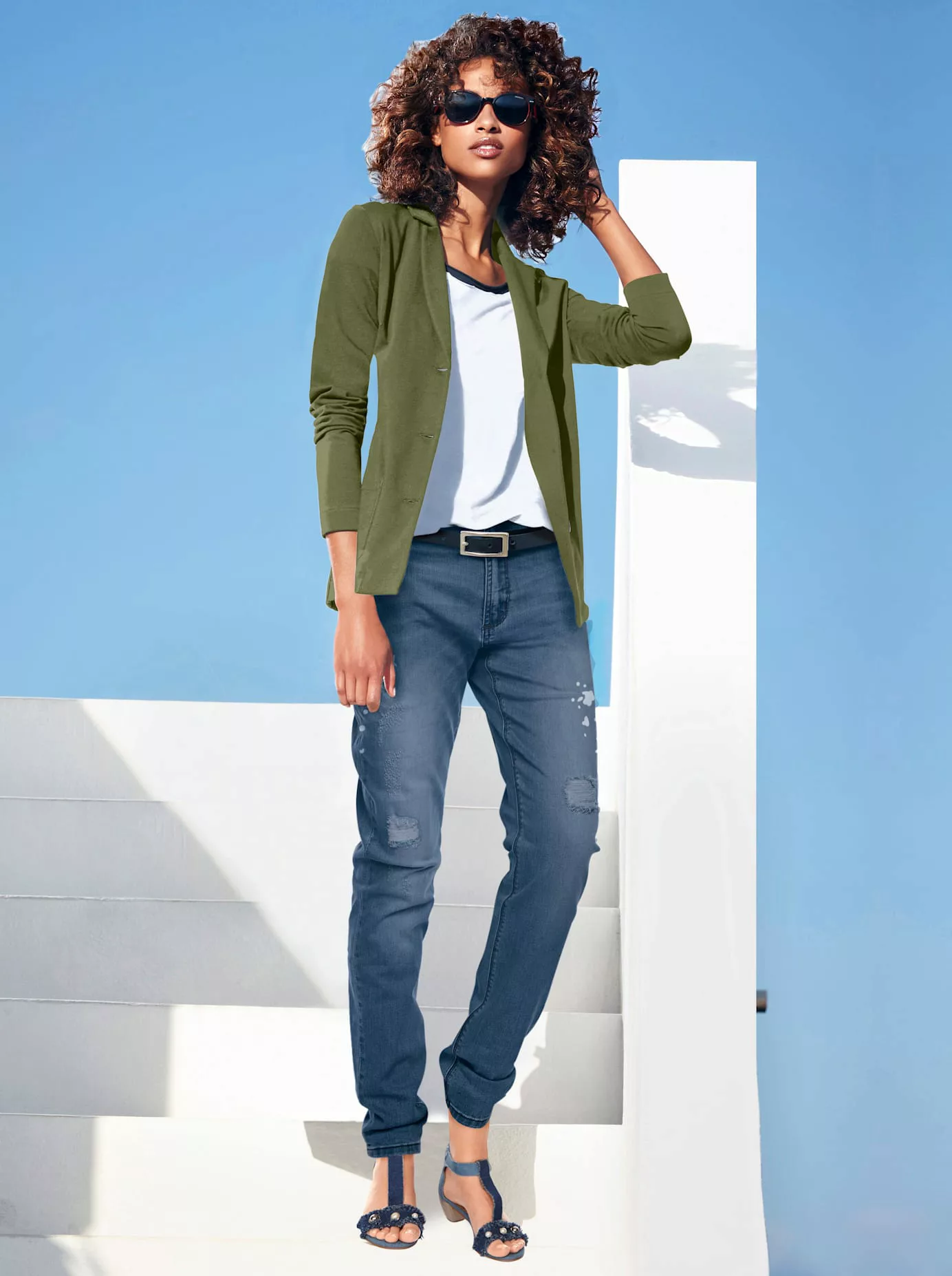 heine Jerseyblazer "Jersey-Blazer" günstig online kaufen