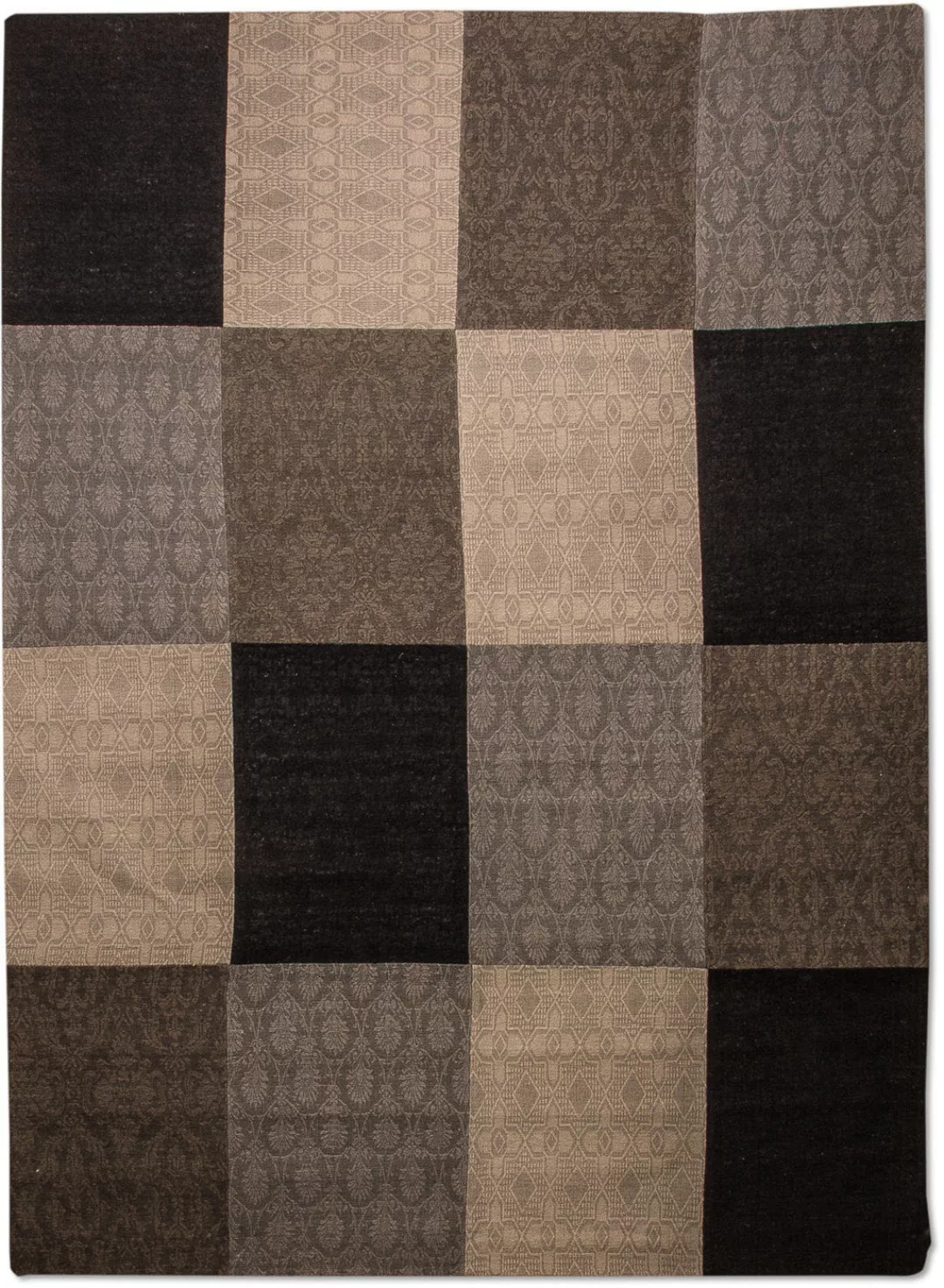 morgenland Teppich »Patchwork Teppich handgetuftet mehrfarbig«, rechteckig, günstig online kaufen