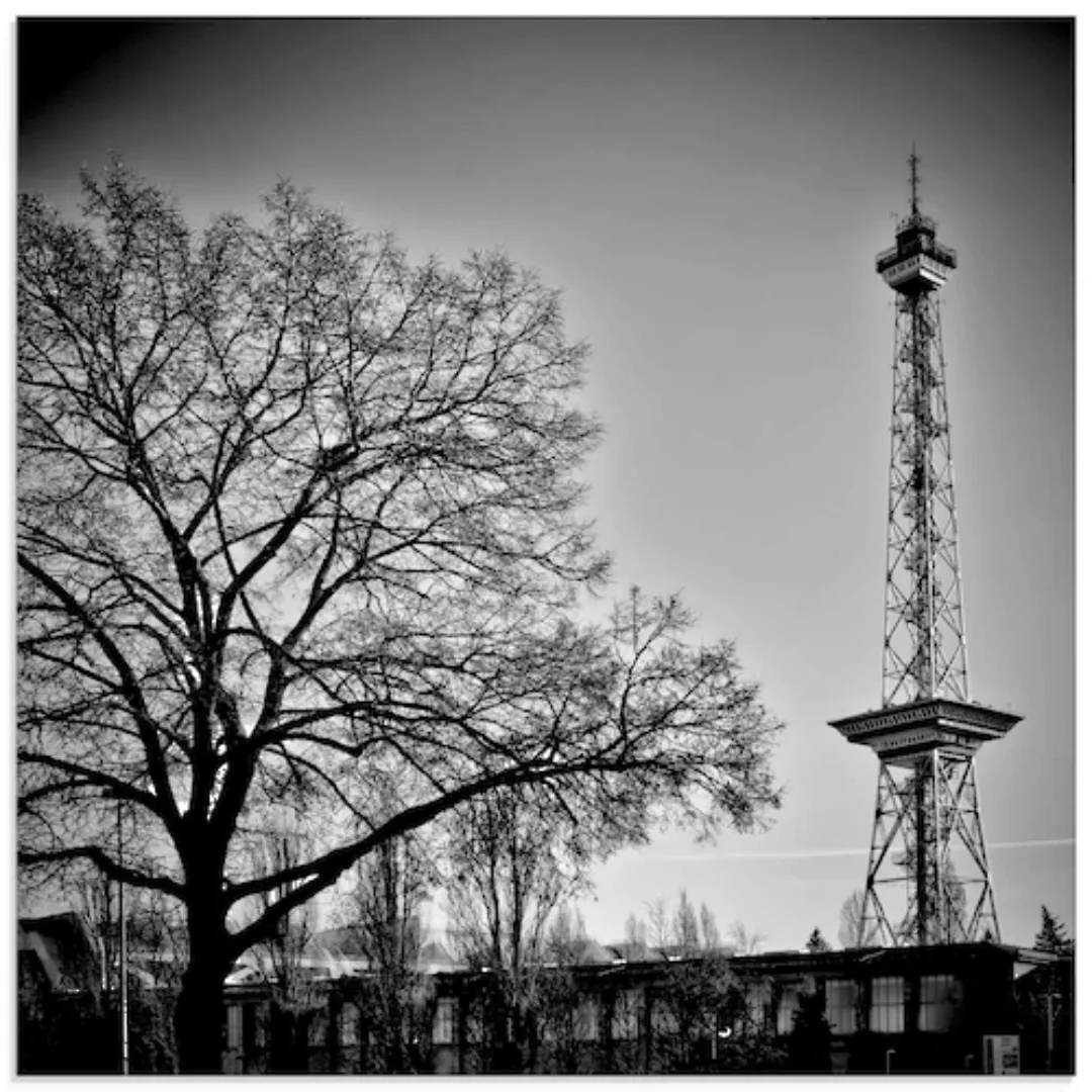 Artland Glasbild »Berlin Funkturm«, Gebäude, (1 St.), in verschiedenen Größ günstig online kaufen