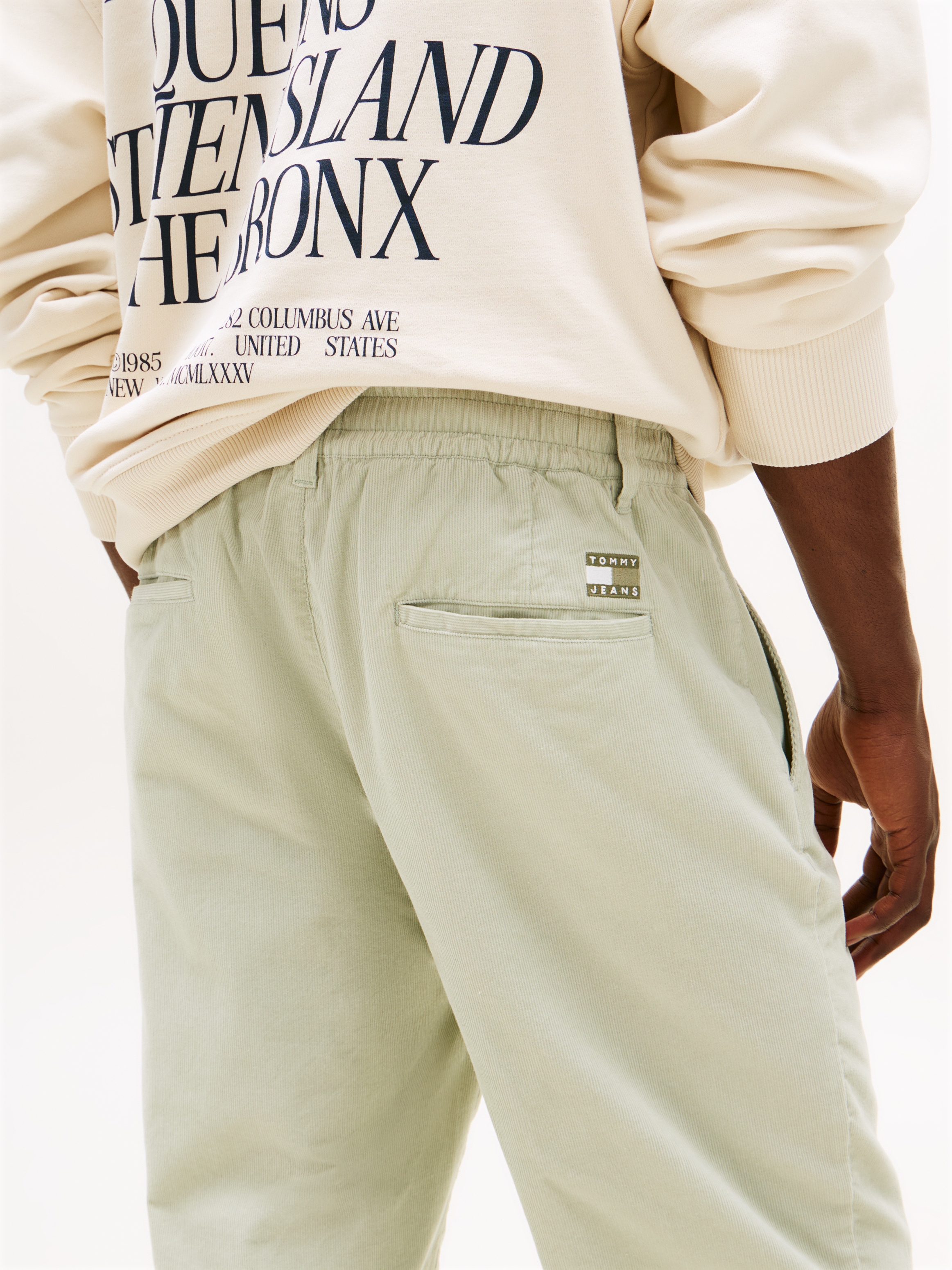 Tommy Jeans Stoffhose "TJM ISAAC LIGHT CORD PANTS", Mit Gürtelschlaufen günstig online kaufen