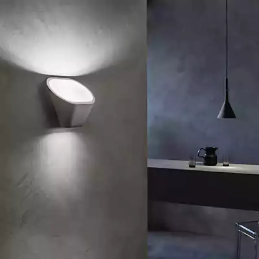 Foscarini Aplomb Wandleuchte, braun günstig online kaufen