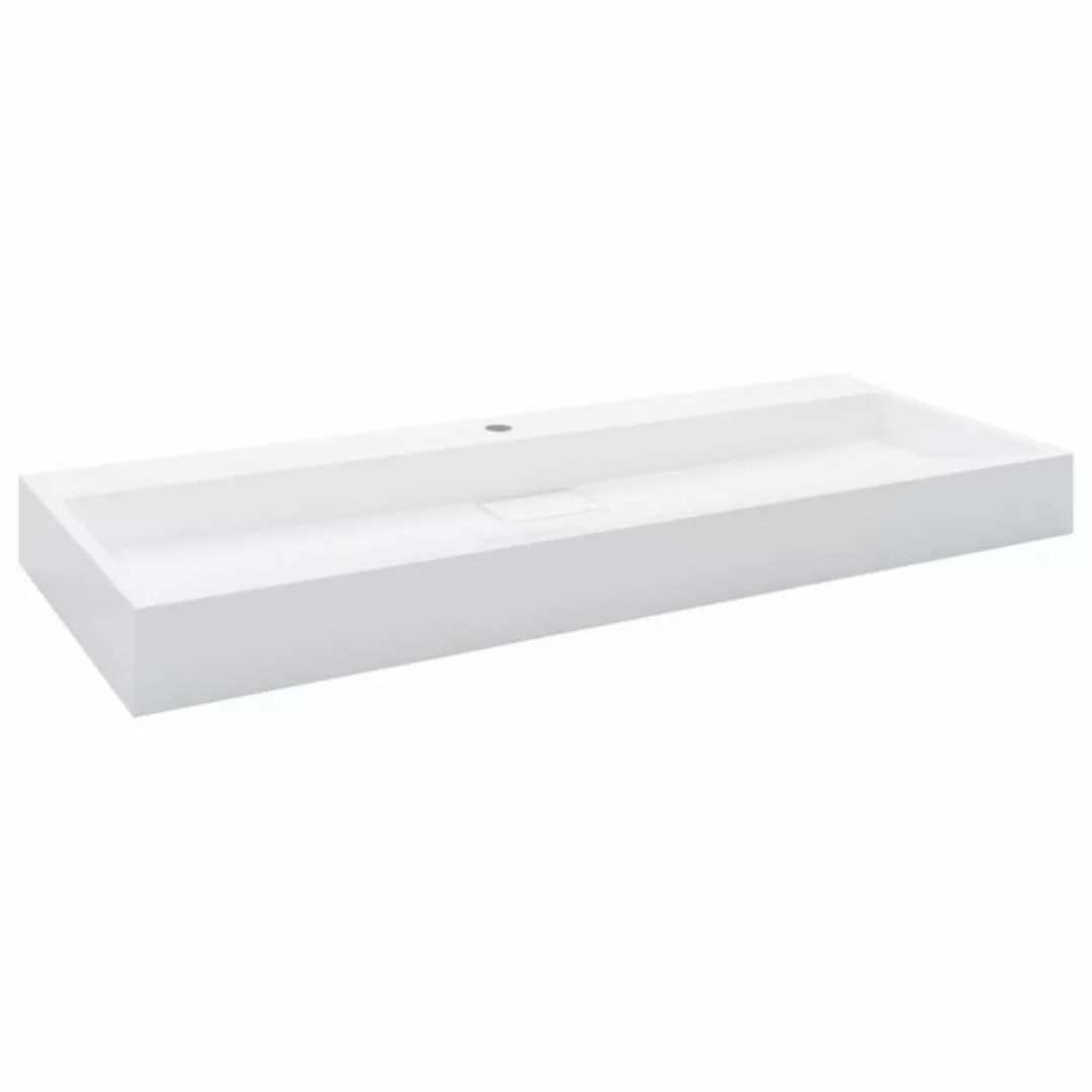 vidaXL Waschbeckenschrank Waschbecken 120 x 46 x 11 cm Mineralguss Marmorgu günstig online kaufen