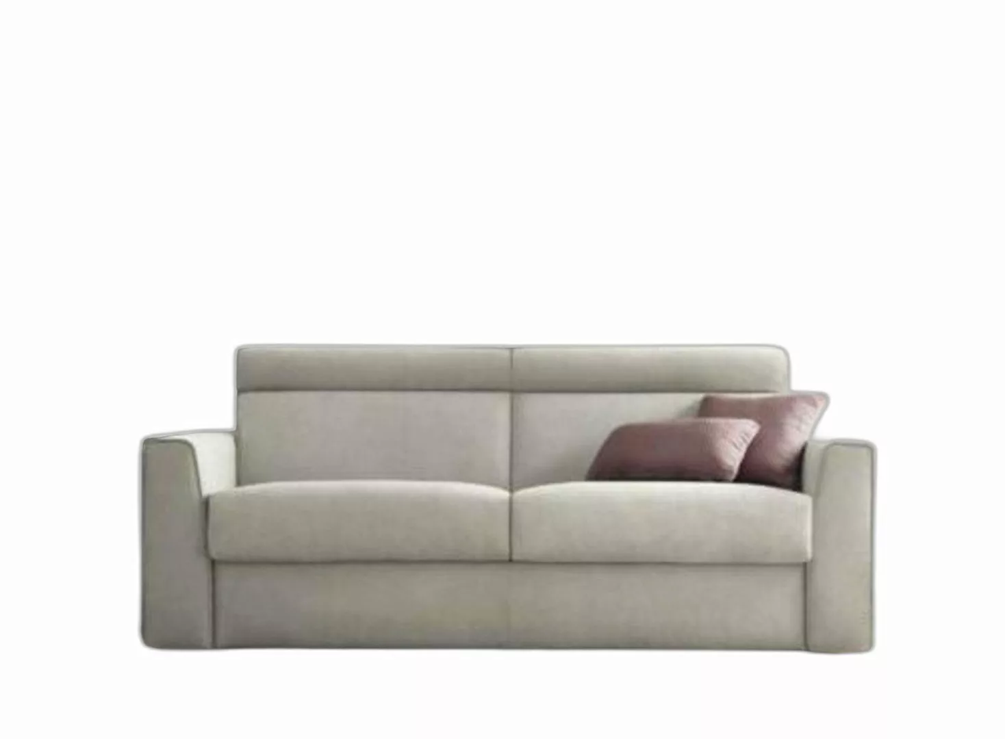 Xlmoebel 3-Sitzer Sofa Couch Textil Polster Lounge Club Couchen Weiß, 1 Tei günstig online kaufen