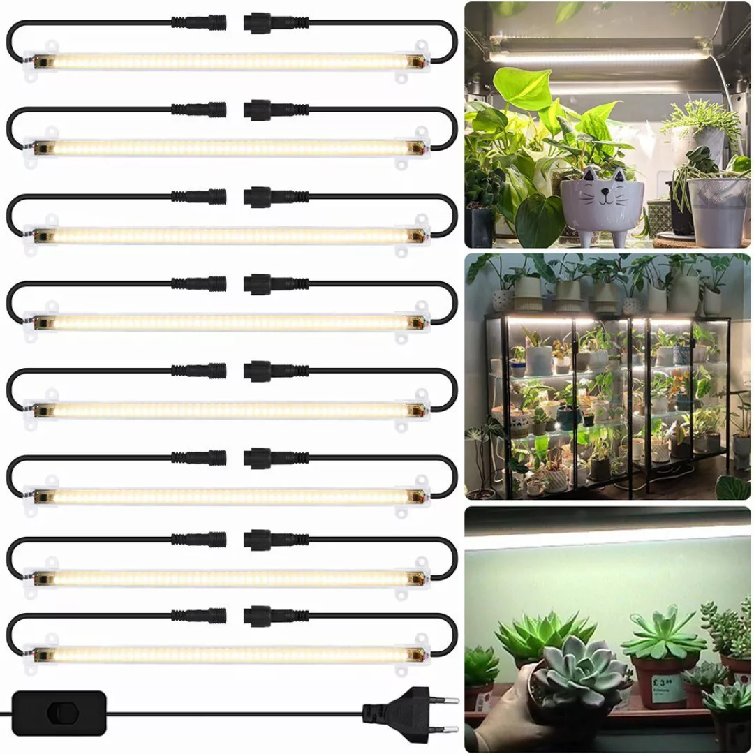 Rosnek Pflanzenlampe 30/50cm, Anschließbar, Sonnenlicht, für günstig online kaufen