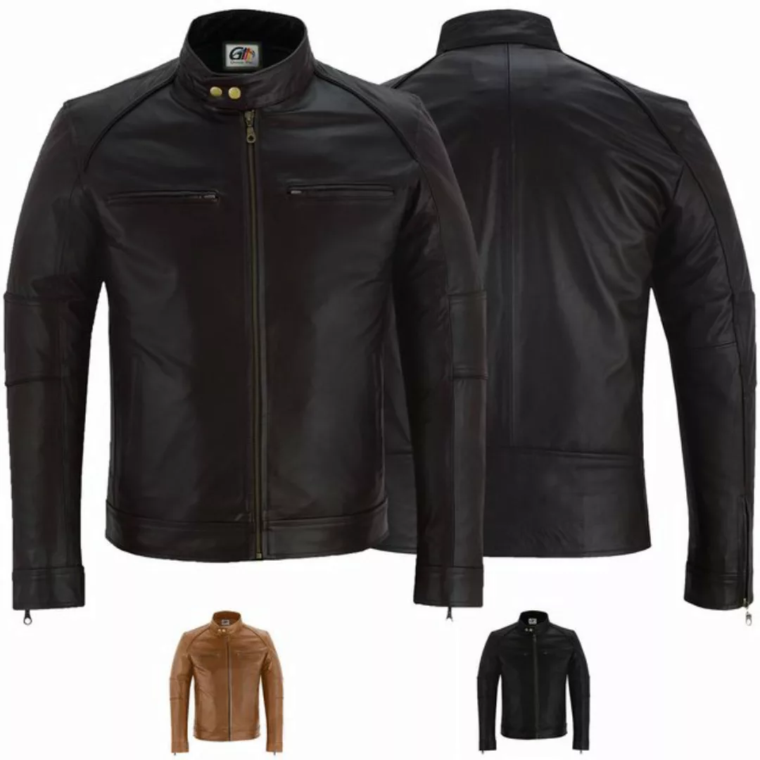 German Wear Lederjacke Trend502J Lederjacke Jacke aus Lamm Nappa Leder günstig online kaufen