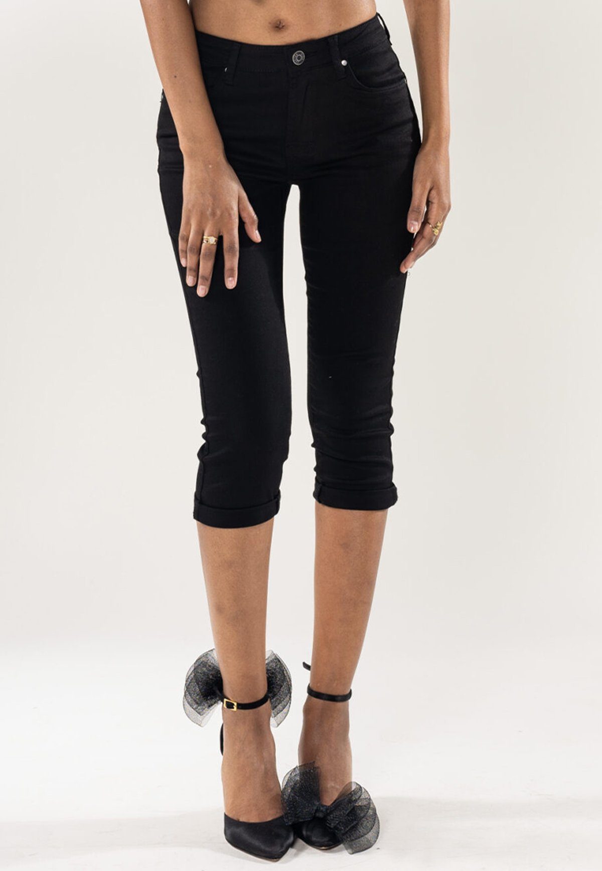 Nina Carter Caprihose Capri Jeans Stretch günstig online kaufen