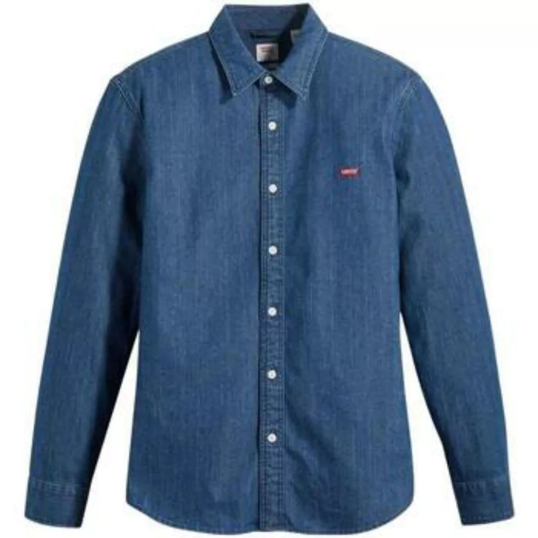 Levi's® Jeanshemd BATTERY HM SHIRT SLIM mit Logo-Badge auf der Brust günstig online kaufen