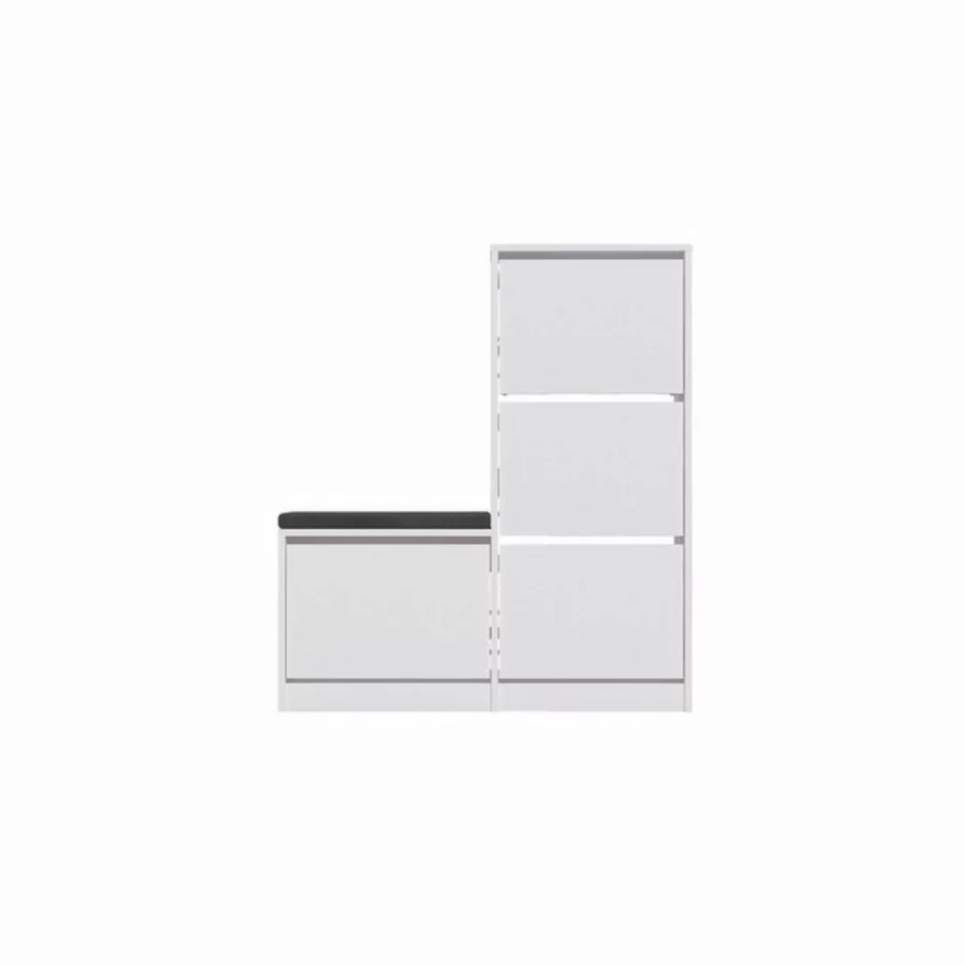 Skye Decor Schuhschrank 100% MELAMINE COATED PARTICLE BOARD, 118,5 cm x 26 günstig online kaufen